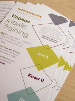 Autodesk Software Training Sales Direct Mail Postcard