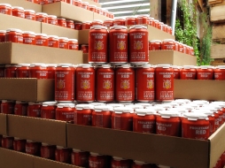 Lompoc Brewing Proletariat Red Beer Cans